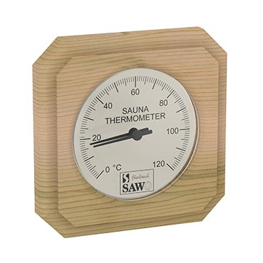 Kota Bastutermometer fyrkant Ceder - 220 TD