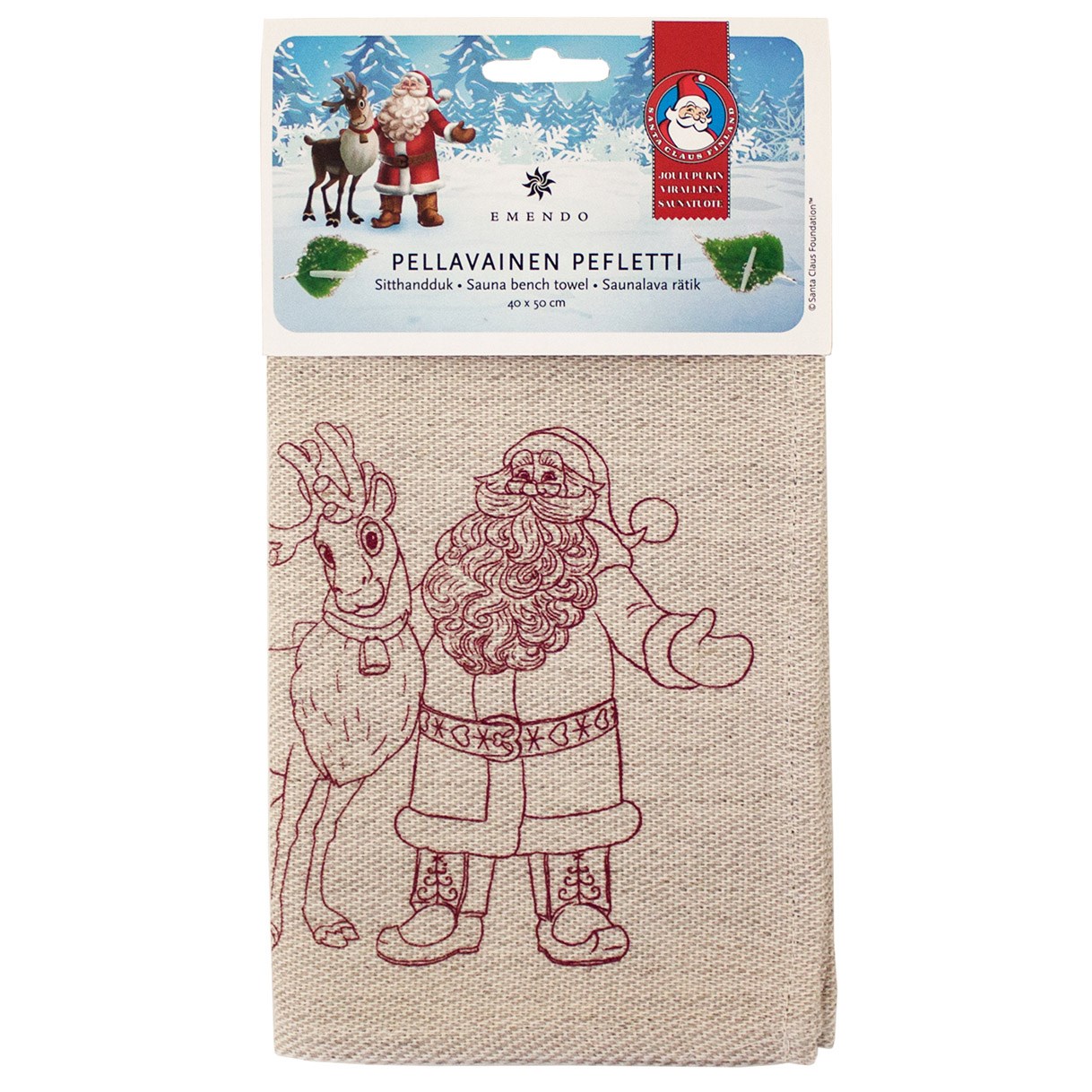 Emendo Santa Claus lavduk 40x50