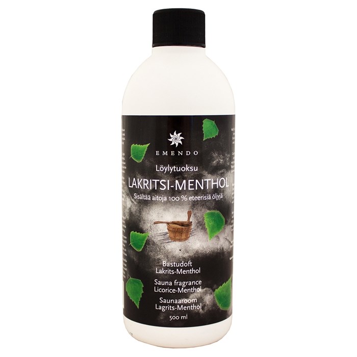 Emendo Bastudoft Lakrits-Menthol 500 ml.