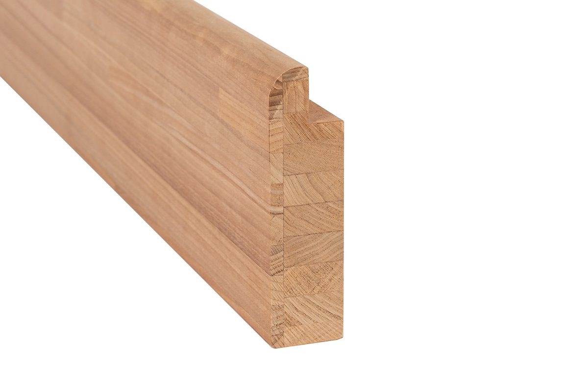 Framkant Bastulave Värmebehandlad asp. 40x140. 2,4m. Exklusi