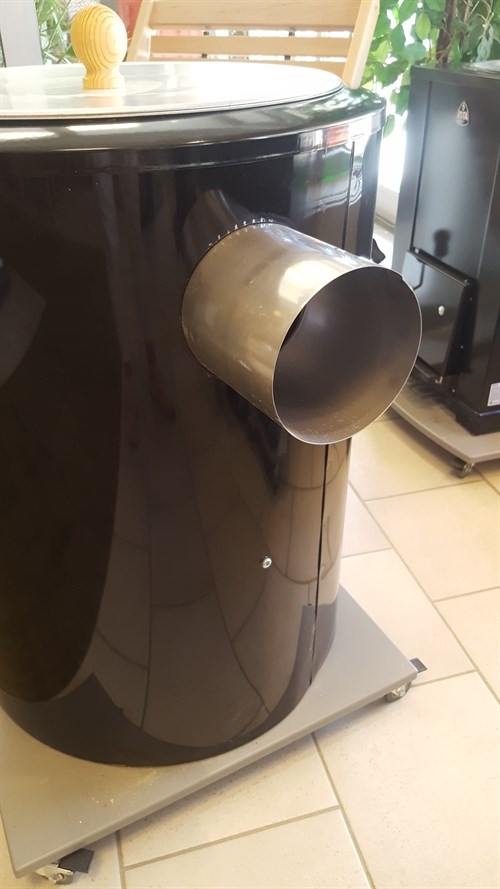 Narvi Anslutningsrör Gryta, Rak, 137/135,6x150mm, Rostfri