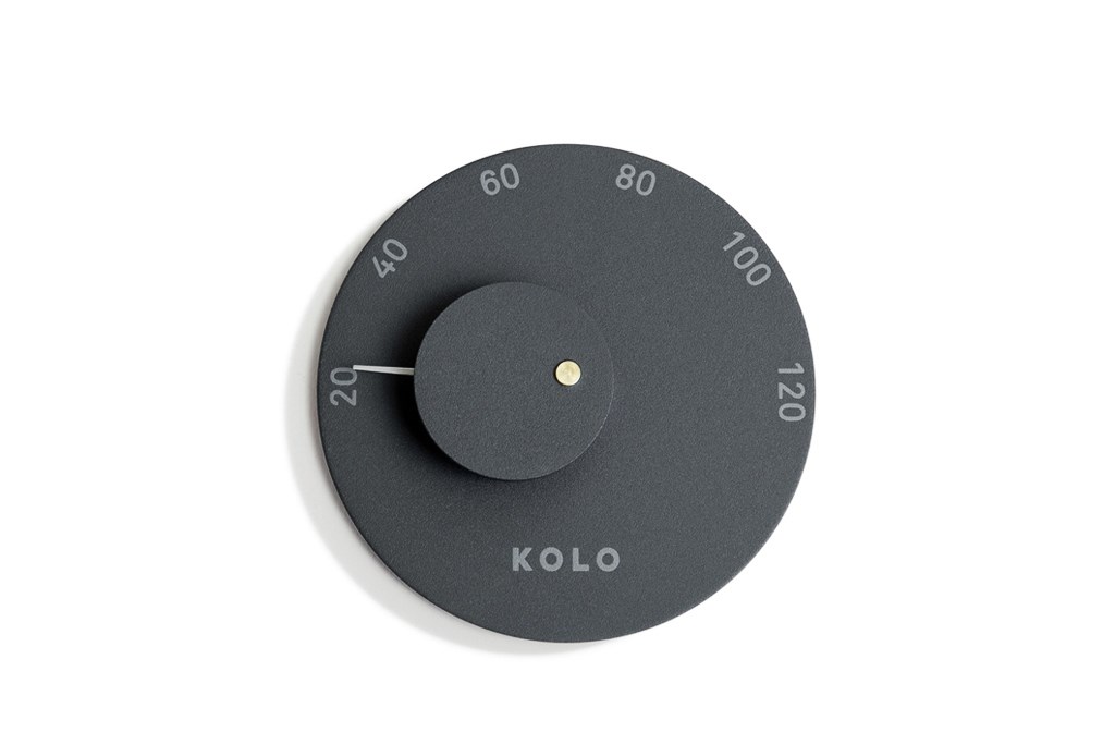 KOLO Bastutermometer 2 Svart