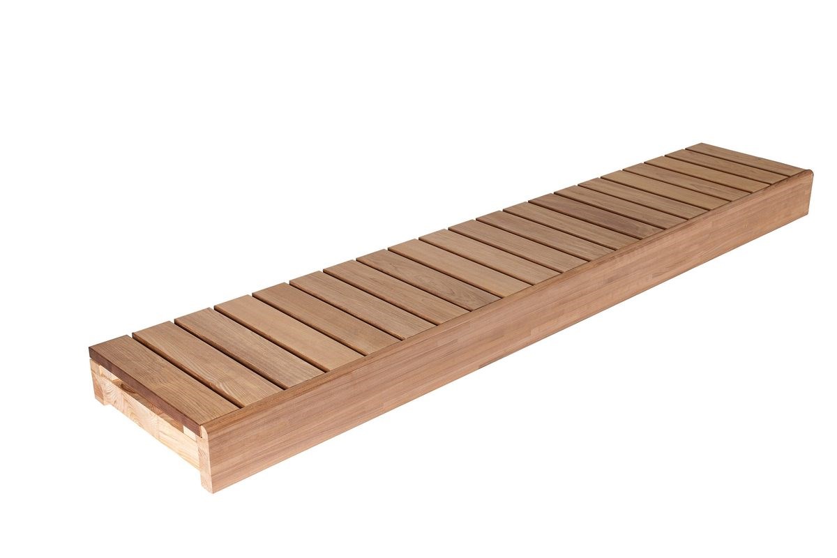 Bastulave Exklusive värmebehandlad asp, 500x1600